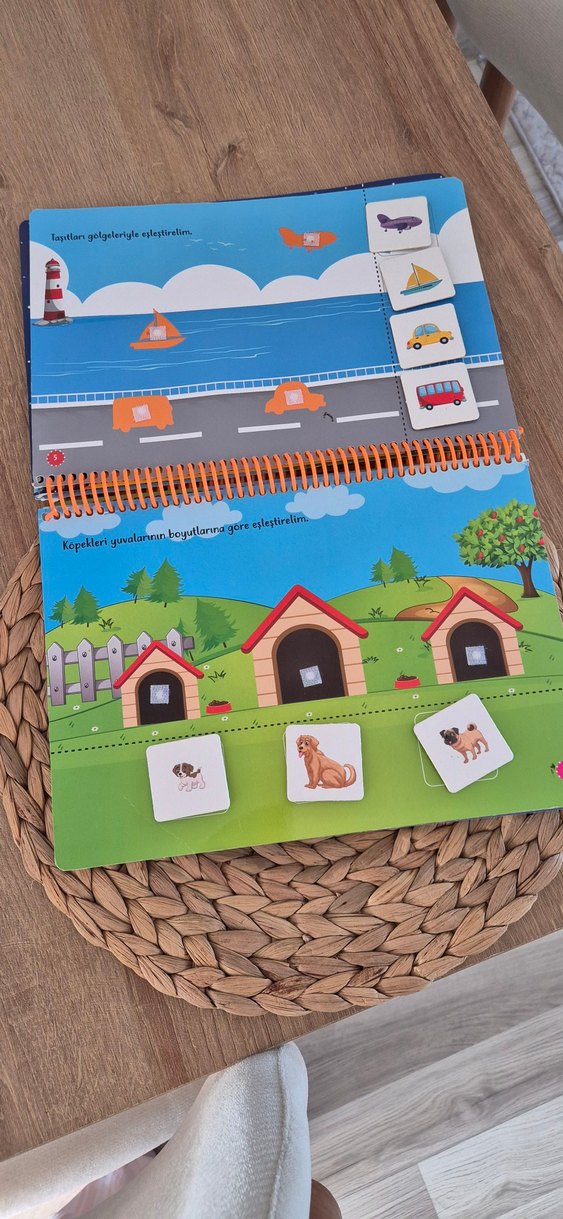 Renkli Cırt Cırtlı Etkinlik Kitabı 16-24 Ay - Görsel 4