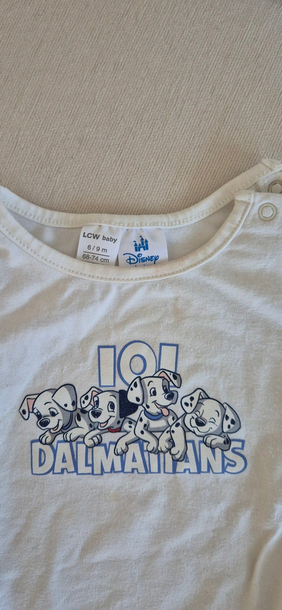 Erkek Bebek 101 Dalmaçyalı 3'lü Yazlık Takım - Görsel 2