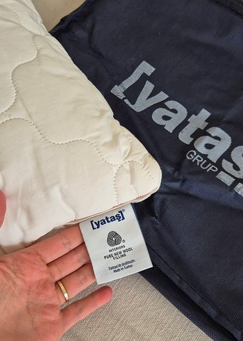 Organik Pamuk Bebek Yastığı - Görsel 3