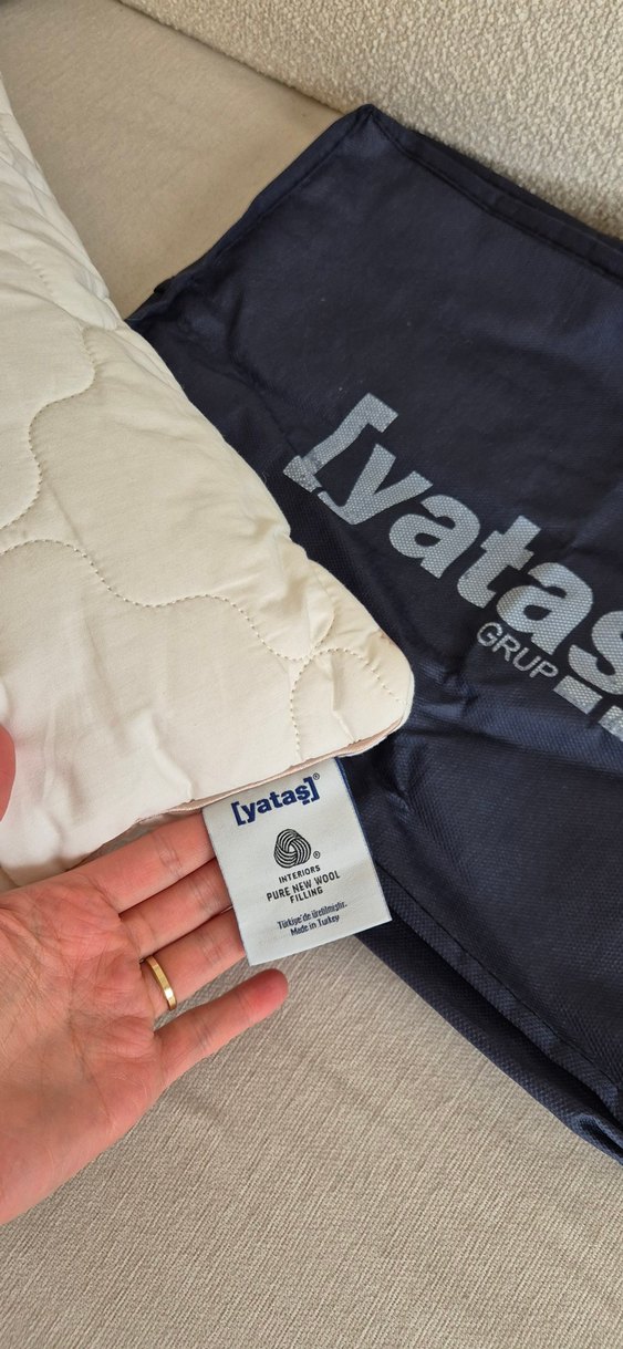 Organik Pamuk Bebek Yastığı - Görsel 3