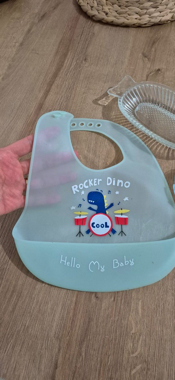 Mama Önlüğü Cam Rende ve Parmak Fırça - Görsel 2