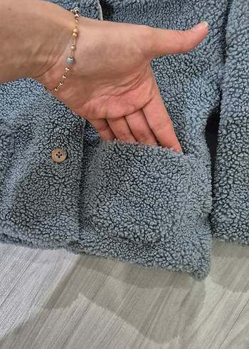 9-12 Ay Beden Mango Erkek Bebek Peluş Mont