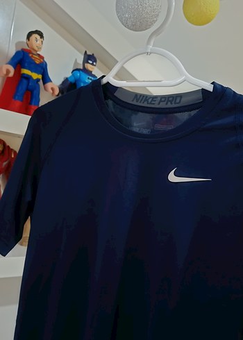 Nike Pro Erkek Lacivert Spor Tshirt