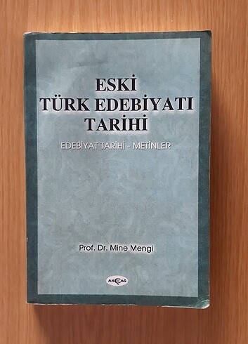 ESKİ TÜRK EDEBİYATI TARİHİ - Mine Mengi