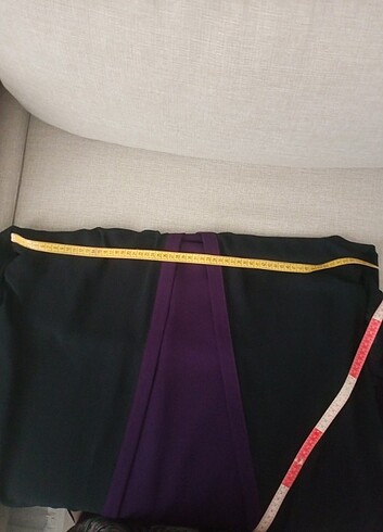 Mor siyah abiye ön kısımları tüllü - Görsel 5