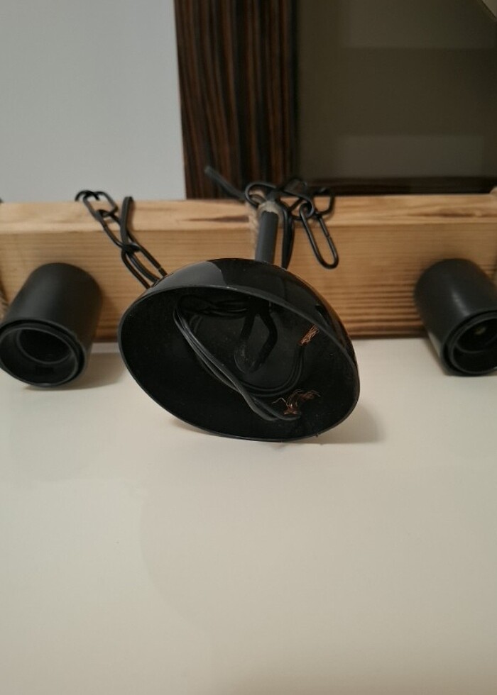 Halatlı avize 2li - Görsel 3