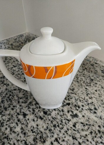 Porselen sütlük çaylık - Görsel 2