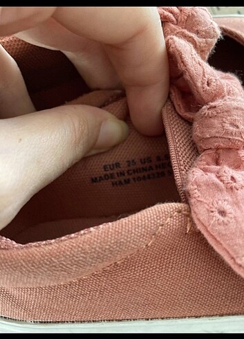H&m bez ayakkabı  - Görsel 5