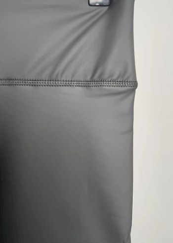 Siyah Midi Spor Tayt - Görsel 2