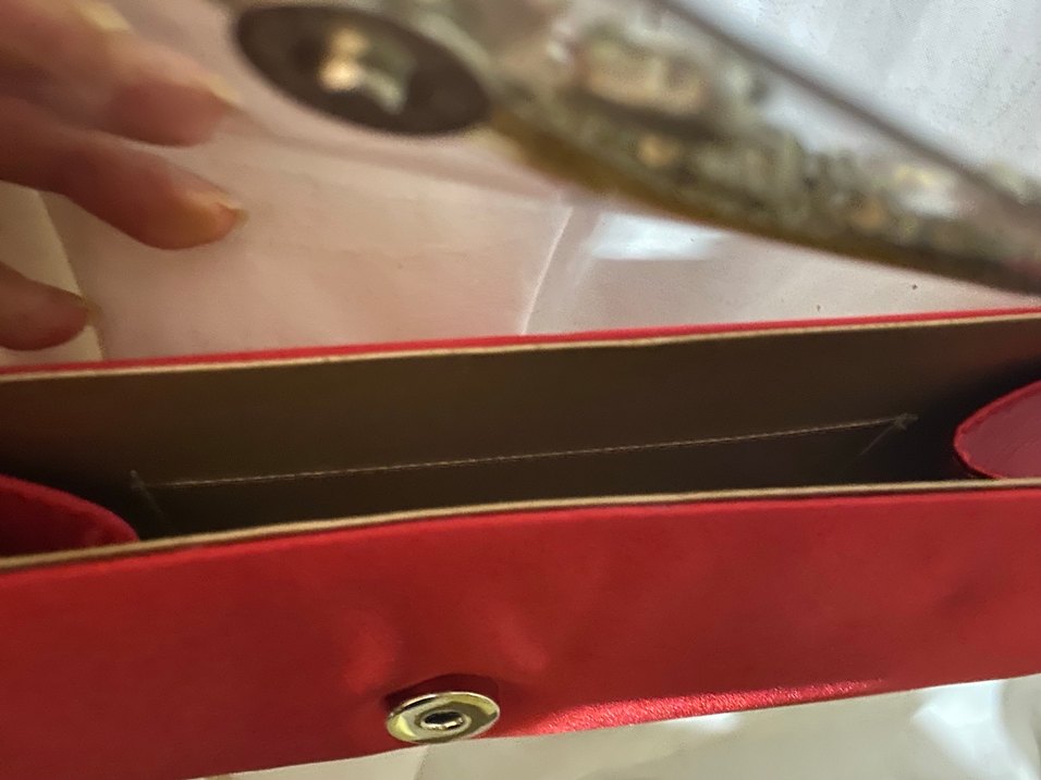 Kırmızı Pullu Kadın Saç Aksesuarı - Görsel 3