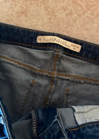 Kadın Mavi Regular Fit Denim Jean - Görsel 2