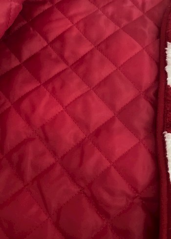 Kız Çocuk Kırmızı Yelek - Görsel 3