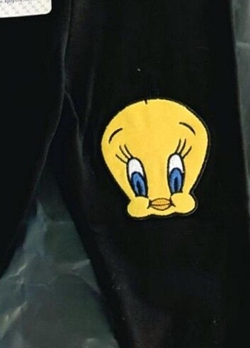 Diğer Sylvester ve Tweety Armalı 3İplik Kaliteli Şardonlu Tayt