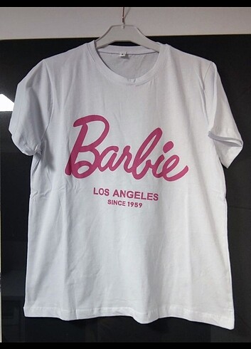 Barbie Baskılı Yumuşak Dokulu Basic T-shirt 