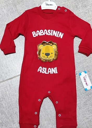 Diğer Babasının Aslanı Pamuklu Tulum