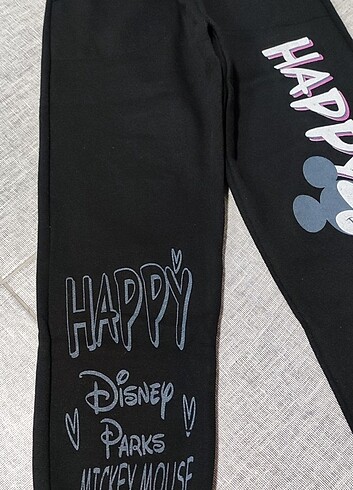 7 Yaş Beden Mickey Mouse Baskılı 3 İplik Şardonlu Alt