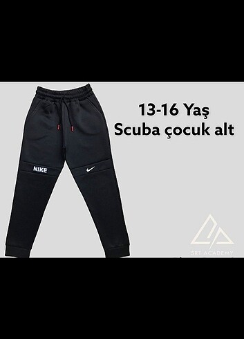 Reflektör Baskılı YUMUŞAK DOKULU SQUBA EŞOFMAN ALT 