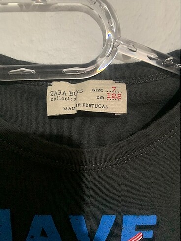 7 Yaş Beden Zara Boys Tişört