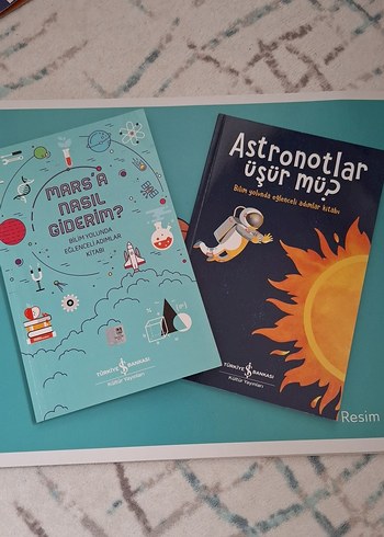 Mars'a Nasıl Giderim? ve Astronotlar Kitapları