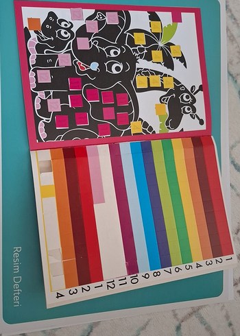 Mozaik Kitabım 1 - Sticker Kitap