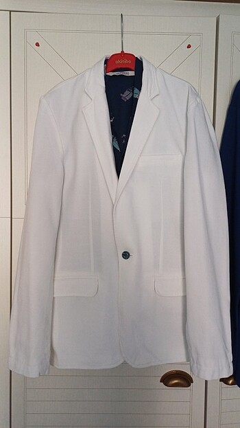 13-14 Yaş Beden Erkek çocuk blazer ceket