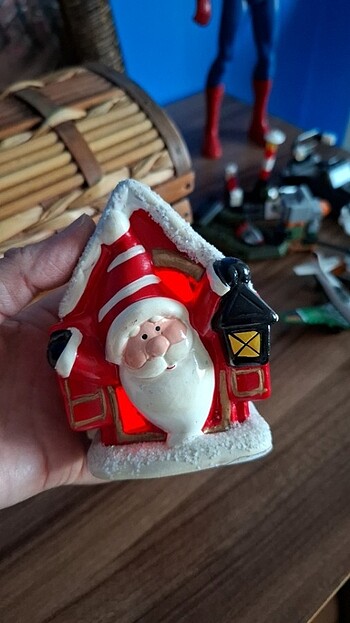  Beden Renk Noel baba ışıklı lamba