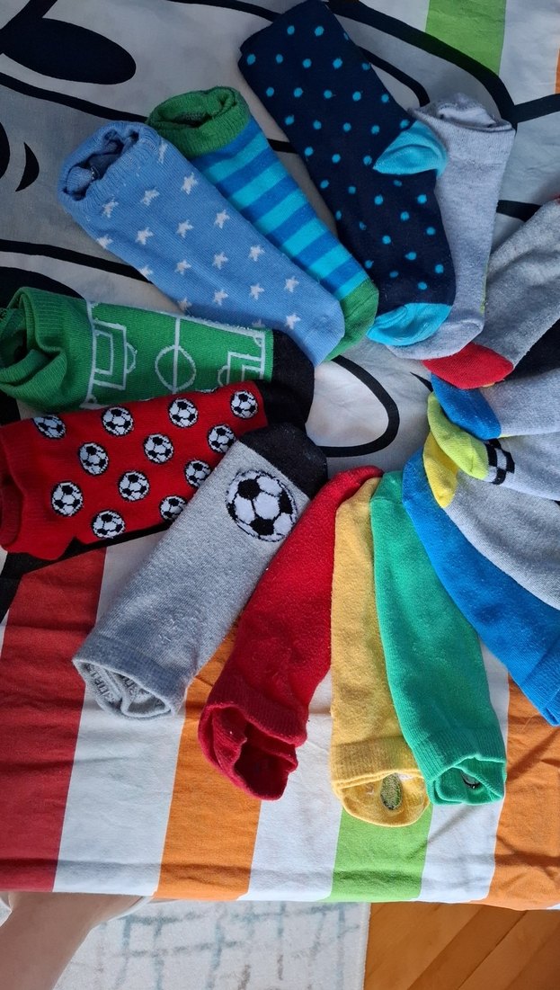 Erkek Çocuk Renkli Çorap Seti - Görsel 2