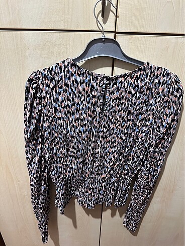 Trendyol & Milla Leopar uzun kollu bluz
