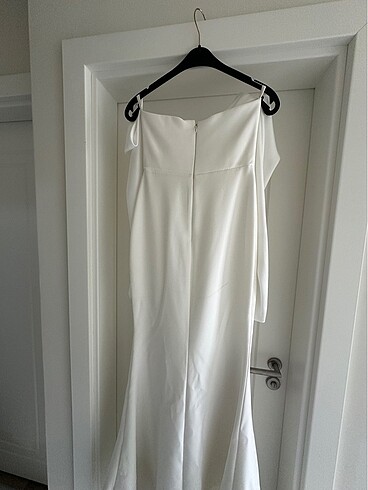 Oleg cassini alfa beta gece elbisesi gelinlik nişanlık - Görsel 8