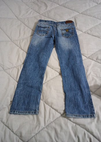 Mavi Kemerli Sade Jean - Görsel 4