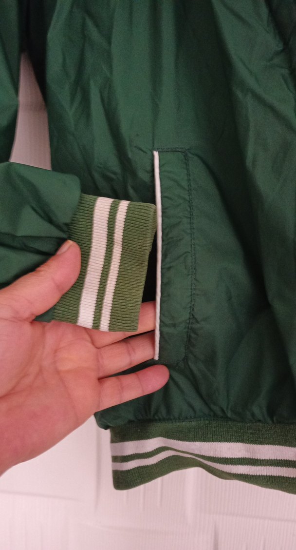 Yeşil Fermuarlı Erkek Çocuk Mont - Görsel 4