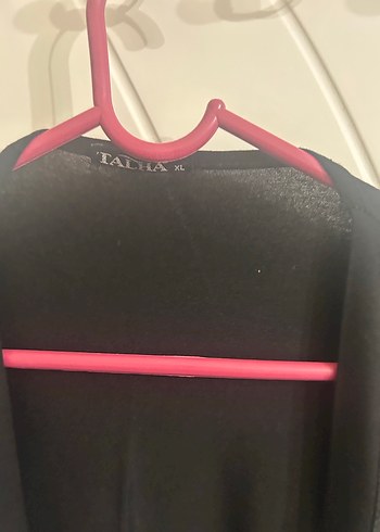 Uzun Siyah hırka - Görsel 2