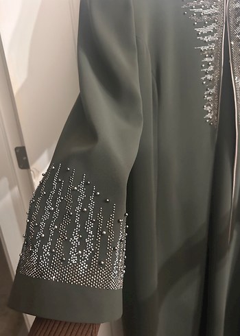 İş Ofisine Uygun Siyah Uzun Kollu Elbise - Görsel 4