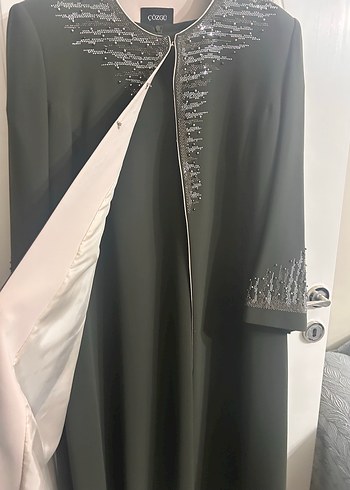 İş Ofisine Uygun Siyah Uzun Kollu Elbise - Görsel 3