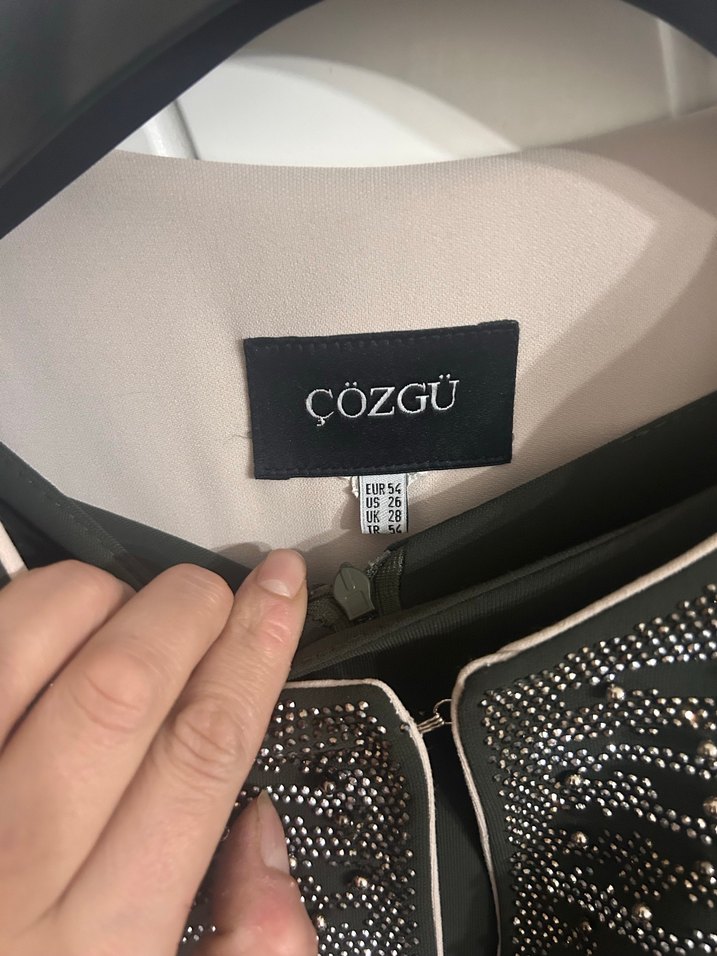 İş Ofisine Uygun Siyah Uzun Kollu Elbise - Görsel 2