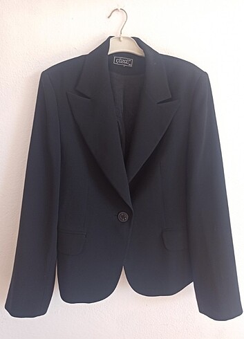 Siyah blazer ceket 