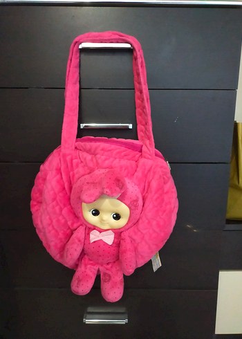 Beden Renk Pembe Tavşan Figürlü Peluş Oyuncak