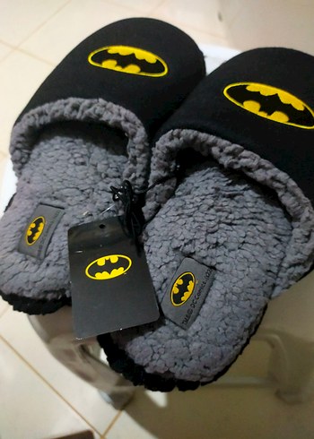 Batman Baskılı Erkek Çocuk Sıcak Terlik - Görsel 5