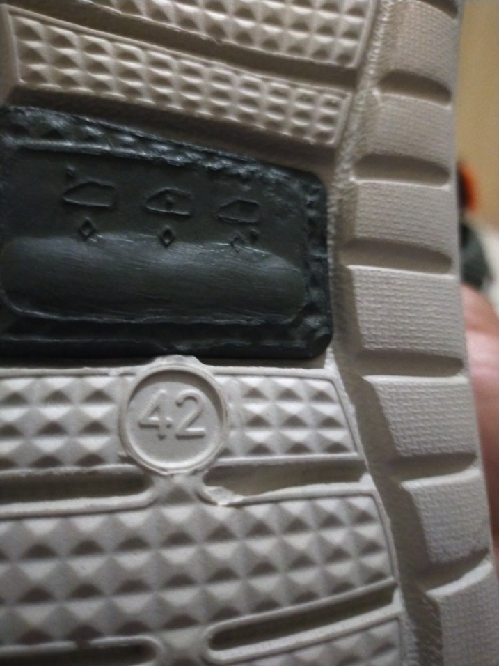 Gri Ayarlanabilir Bantlı Erkek Sandalet - Görsel 5