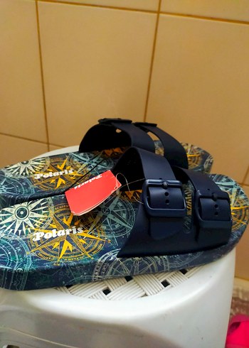 Mavi Bohem Erkek Terlik - Görsel 2