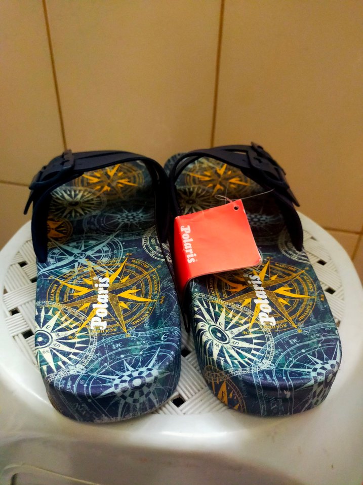 Mavi  Bohem Erkek Terlik - Görsel 3