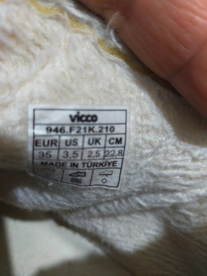 Bej Süet Tüylü Dolgu Topuk çocuk Bot - Görsel 5