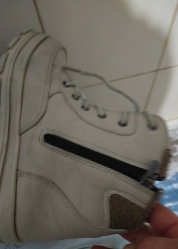 Bej çocuk Dolgu Topuklu Günlük Bot - Görsel 4