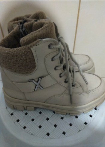 Bej çocuk Dolgu Topuklu Günlük Bot - Görsel 2