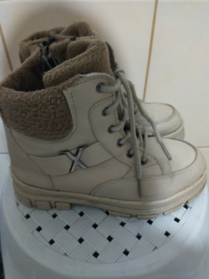 Bej çocuk Dolgu Topuklu Günlük Bot - Görsel 2