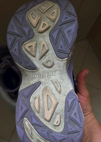 Kız Çocuk Mor Street Wear Spor Ayakkabı - Görsel 6