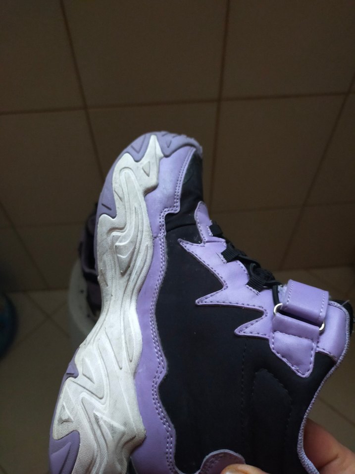 Kız Çocuk Mor Street Wear Spor Ayakkabı - Görsel 4