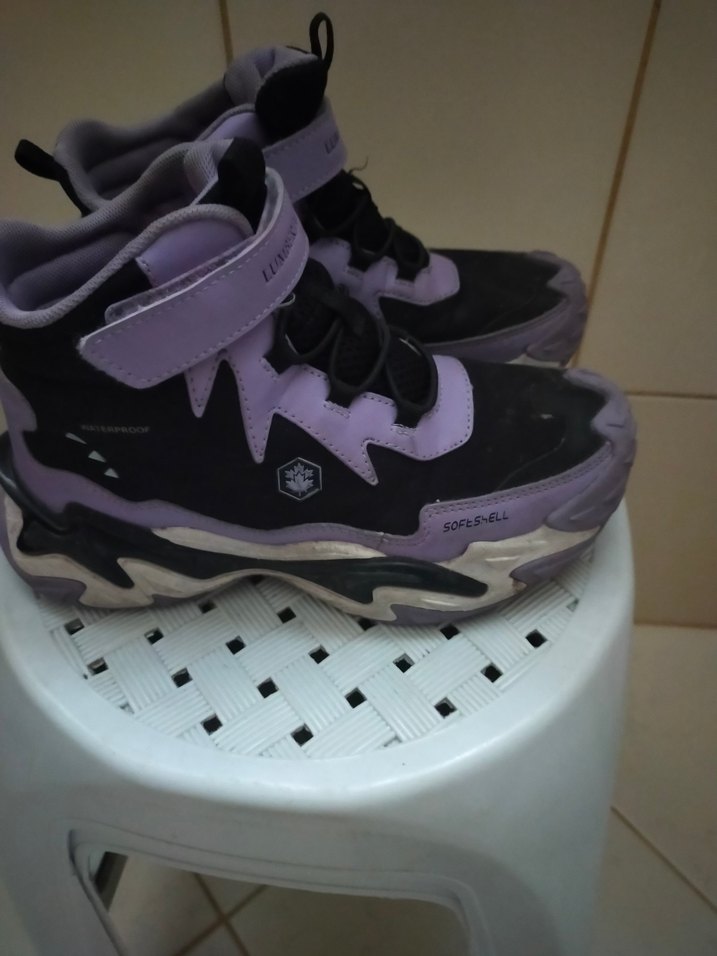 Kız Çocuk Mor Street Wear Spor Ayakkabı - Görsel 2