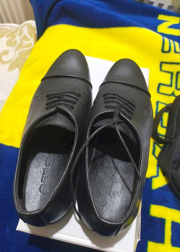 Siyah Klasik Erkek Ofis Ayakkabısı - Görsel 3