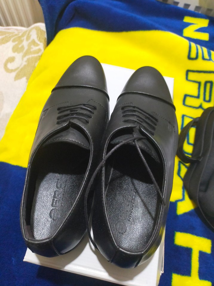 Siyah Klasik Erkek Ofis Ayakkabısı - Görsel 3